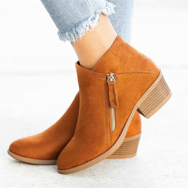 Pointed Toe Ankle Boots