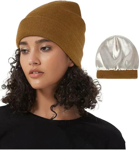 Beanie | Winter hat made of silk