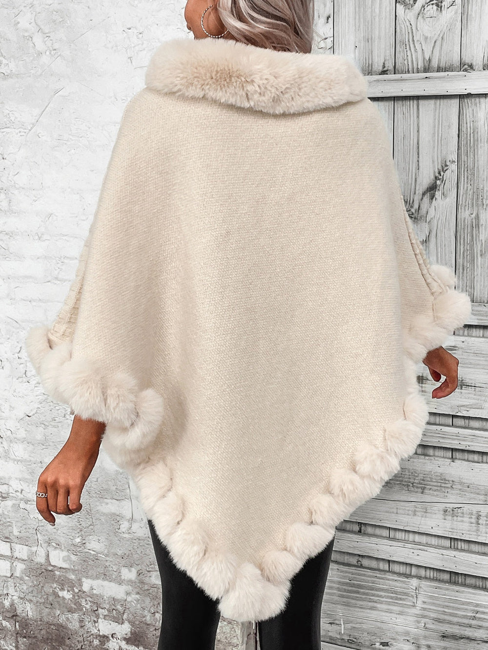 Sharon | Fashionable Winter Poncho